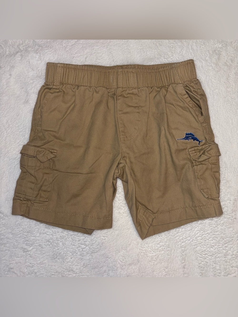 Tommy Bahama Tan Kids Cargo Shorts